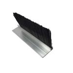 Versatile Metal Back Industrial Door Brushes Strip 50mm