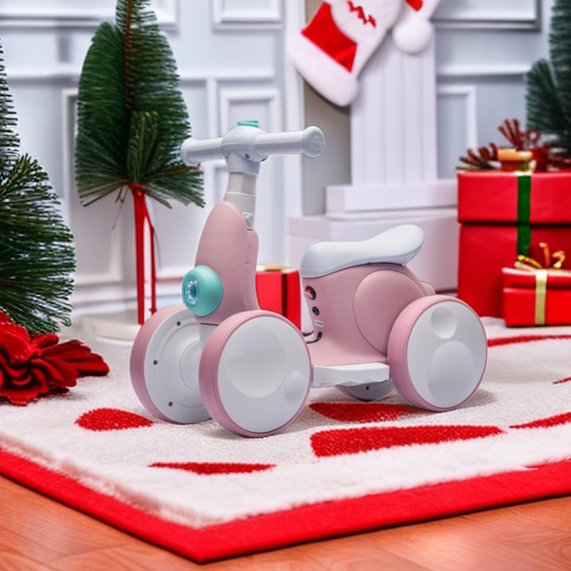 2023 Style Children's Ride On Electric Balance Bike Scooter Car for Kids PP Plastic