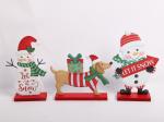 Metal Christmas Ornaments Indoor Decorations Durable Iron Handicrafts Support