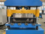 Post Cutting Standing Seam Roll Forming Machine 15 Stations With Rib Rollers