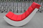 Comfortable Resin Wicker Rocking Chair