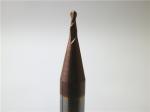 Carbide Ball Nose End Mill , 2 Flute , Ultra Fine Grain Size , TiSiN Coating R0