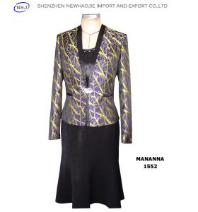 Quality woman and ladies skirt suits beautiful suits ladies wholesale