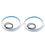 Emergency Car Headlight LED Tube Strip Double Color 300mm 450mm 600mm