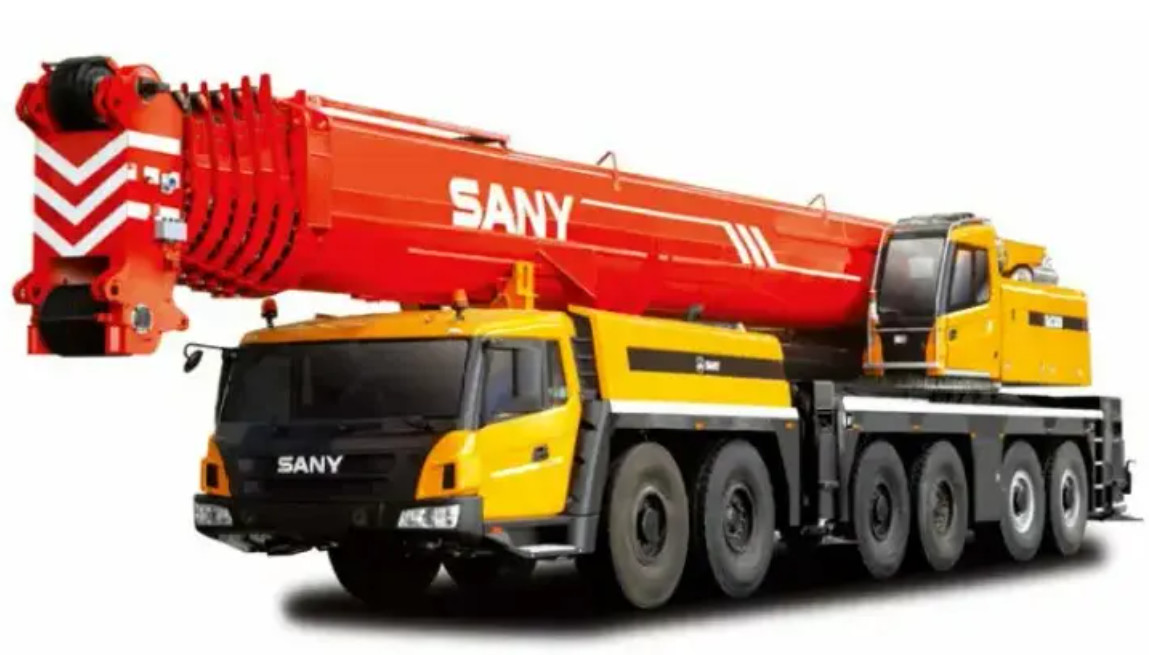 Used SAC3500 SANY Mobile Jib Boom Truck Camion All Terrain Crane 350t Lifting Capacity India Hydraulic