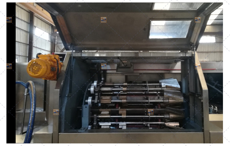 Automatic Ice Cream Cone Production Line With Horizontal Rolling System