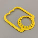 28mm PP Plastic Carry Handle For Water Bottle Neck Ring Grip Flange