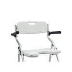 Toilet Transfer Commode Adjustable Hospital Bath Chair For Elderly