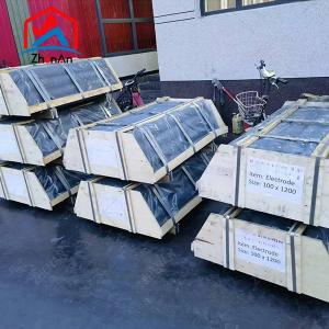 Quality Furnace Carbon Graphite Electrodes 600mm With Nipples wholesale