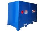 Outdoor IBC Chemical Storage Cabinet For Flammable Corrosive Toxic