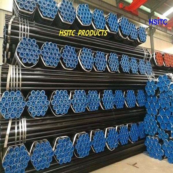 Hydropower Stations SCH80 CS SMLS Pipe Flat Threaded End