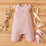 Long sleeve Summer cute romper Wholesale baby onesie cotton bodysuit knit romper