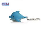 Custom 3d PVC Plastic Animal Anime Keychain OEM Design Cute Plastic Keychain