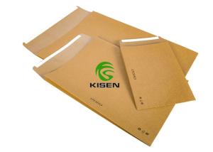 Quality Self Adhesive Kraft Heat Seal Bags , Brown Sealed Paper Bags With Logo wholesale