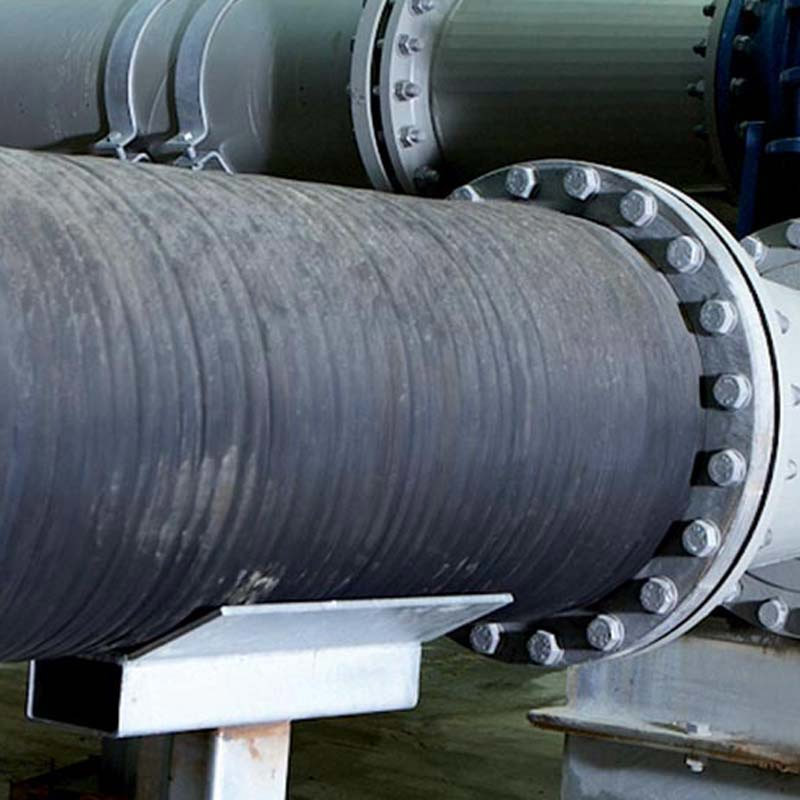 10'' Tailings Hose Epdm Outer Cover Excellent Uv Weather Ozone Resistance