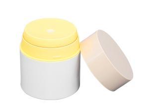 Quality 50g Round Skin Care Packaging Acrylic Airless Jar For Baby Products wholesale