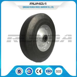 Quality Tubeless 6inch Wheelbarrow Solid Tire Offset Hub Easy Replacement For Lawn Mower wholesale