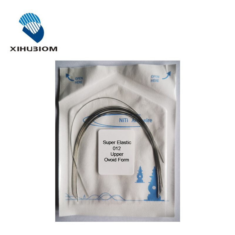 Super Elastic Orthodontic NiTi Archwire Round And Rectangular For Dental Materials