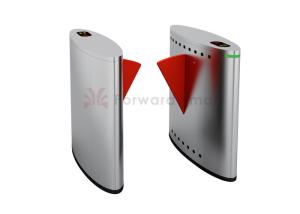 Quality Anti Pinch Access Management Pedestrian Flap Barrier Turnstile wholesale