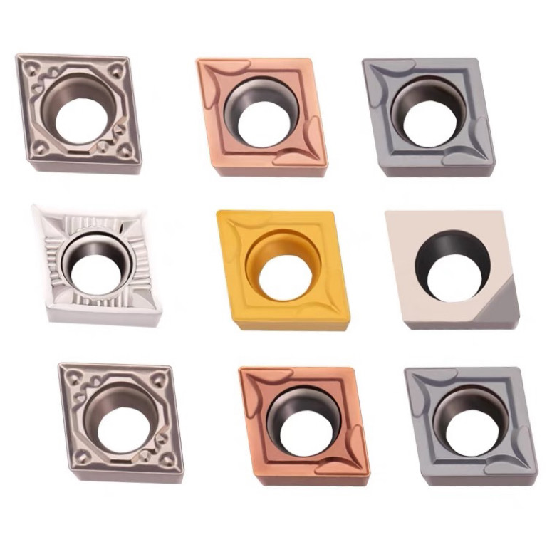 Custom Precision CNC Insert For Steel Stainless Steel Cast Iron Copper Aluminium