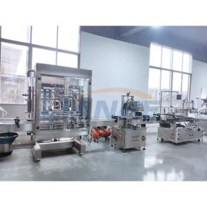 Quality Stable 60Hz Laundry Detergent Filling Machine , Rustproof Shampoo Bottle Filler wholesale