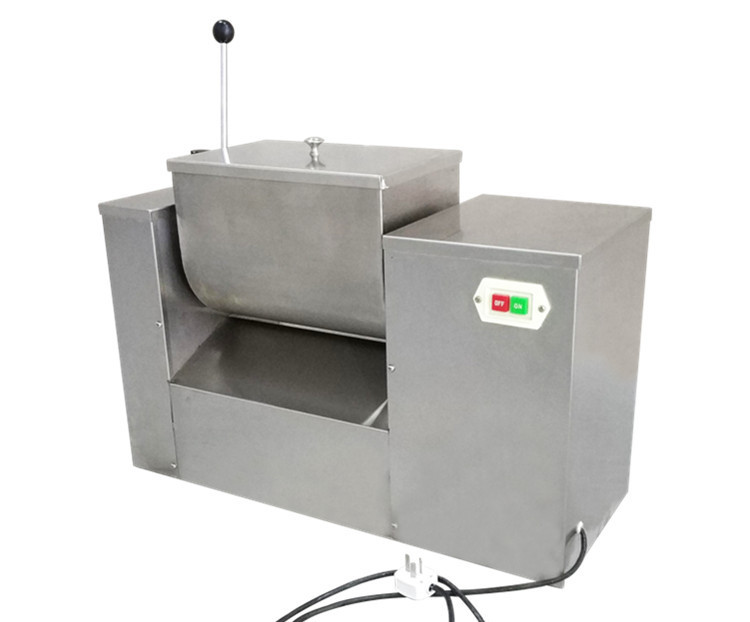 New trend Stainless steel groove mixer trough type powder mixing machine producer