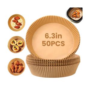 Quality Disposable Air Fryer Paper Liners Round Shape Water Oil Resistant 16cm Diameter wholesale