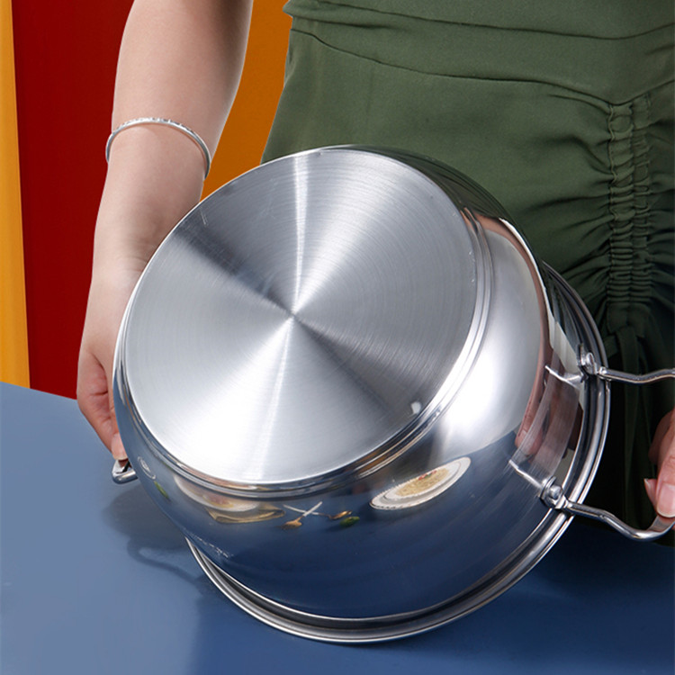 Kitchen Sets Accessories Stainless Steel Cookware Non Stick Cooking Ware Cookware Sets with Handle