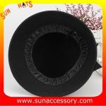 Vintage hot sale cloche hats wholesale for ladies,100% Australia wool felt hats