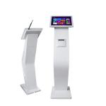 22 Inch Floor Standing Android System Electronic Ticket Touch Screen Kiosk