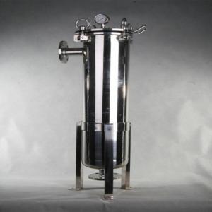 China Chemical Food Industry Stainless Steel Bag Filter Juice Water Filtration Housing on sale