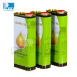 Customized Printing Cooking 3L Olive Oil Tin Cans Perfect for Food Packaging