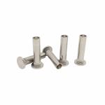 Salt Spray Resistant Stainless Steel Flat Head Semi Hollow Rivets Stainless