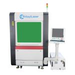 KEYILASER Large Enclosed 600*600mm Stainless Steel Gold CNC Fiber Laser Cutting