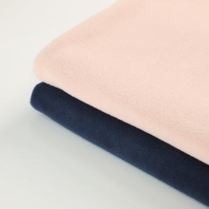 Quality Soft Garment Sports Clothes Solid Fleece Fabric 250gsm wholesale