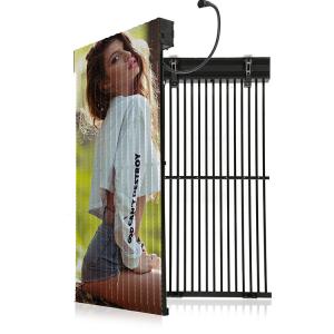 Quality Stage LED Glass Screen P50 P100 Flexible LED Video Display Curtain Screen ROHS wholesale