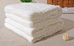 8 layer medical washable gauze bath towel baby blanket 110x115cm white color