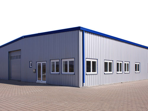 Industrial Metal Structure Warehouse Lightweight Steel Construction Warehouse