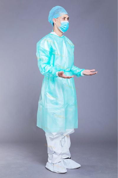 Medical PP PE Disposable Isolation Gown GB15979 For Hospital