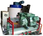 404a Refrigerant Seawater/Saltwater Flake Ice Machine For Fishing Boat 5000kg