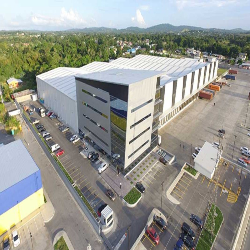 H Frame Steel Structural Buildings , Sheet Roof Industrial Steel Buildings