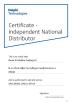 Hong Kong Genuine diesel power company Certifications