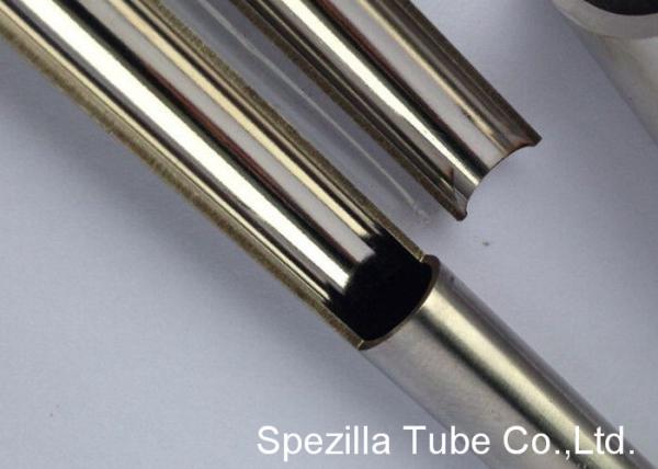 Cheap Seamless High Purity Stainless Steel Tubing Custom Lengths / Sizes 0.4um Surface for sale