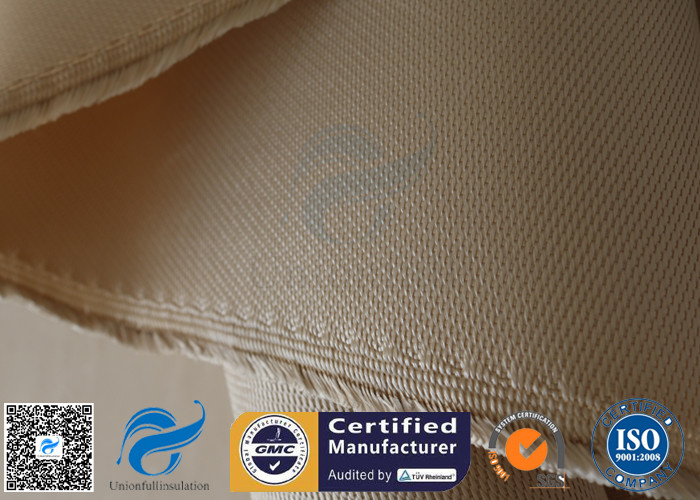 Brown High Silica Fabric 1.3MM 1200GSM Fiberglass Cloth For Fire Blanket