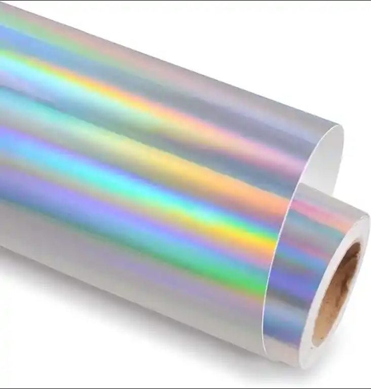 Business Shopping Pet Holographic Lamination Film with Multiple Extrusion Processing