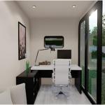 Mini Modular Hotel Office Warehouse School Hospital Apartment Apple Cabin House