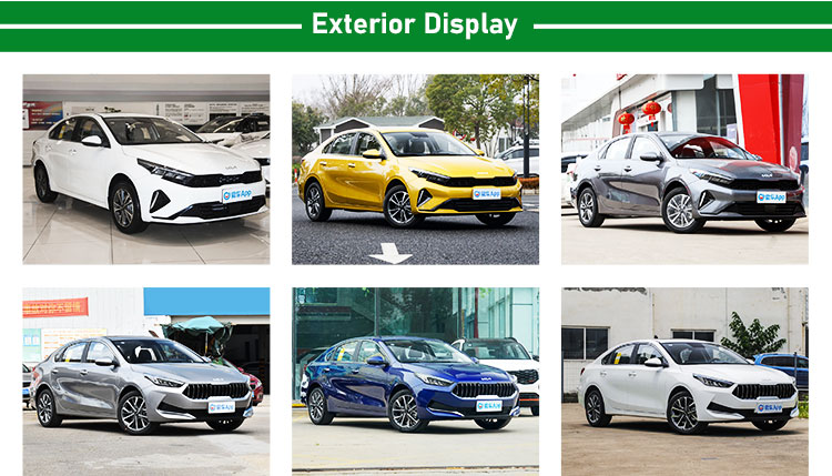 2023 2024 Top Sale 0Km Petrol Small Car Gas Powered Vehicle Electric Car 0km used Car Kia K3 with Wheelbase 2000-2500mm