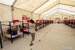 Red Cross Hospital Tent Medical System Coronavirus Solution Ventilating Windows