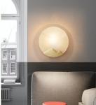 Luxury Alabaster Bedroom Bedside Wall Lamp Creative Staircase Aisle Art