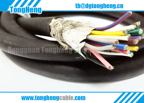 Halogen Free Multi Conductors Flexible Power Supply Customized Rubber Cable